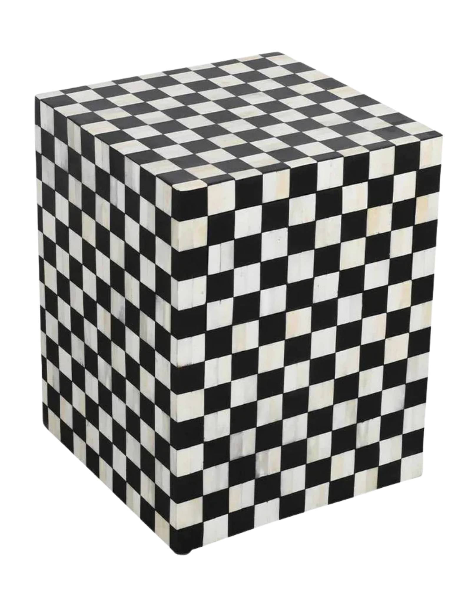Maze Side Drawers - Black Bone Inlay - Tabeer Homes