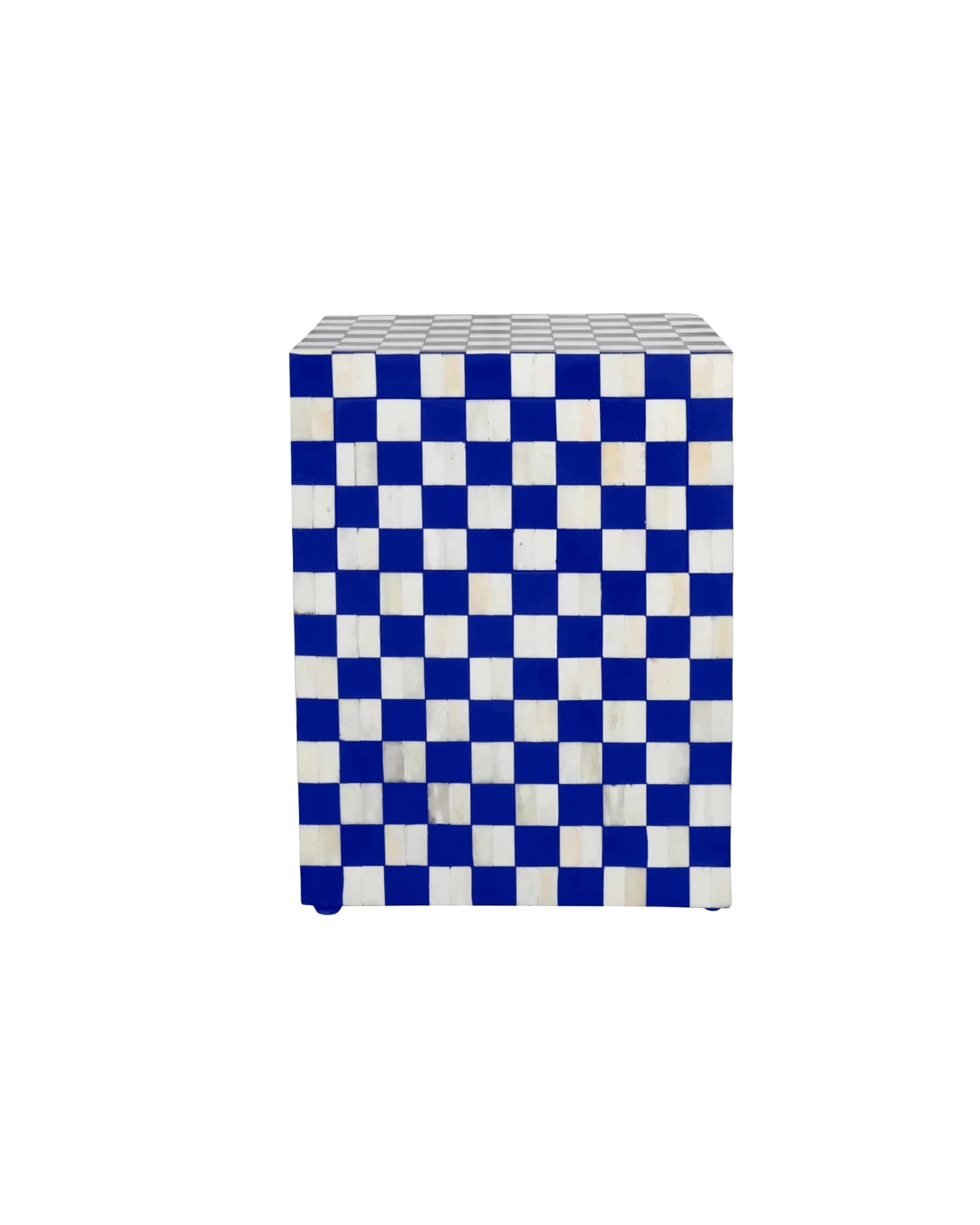 Maze Side Drawers - Blue Bone Inlay - Tabeer Homes