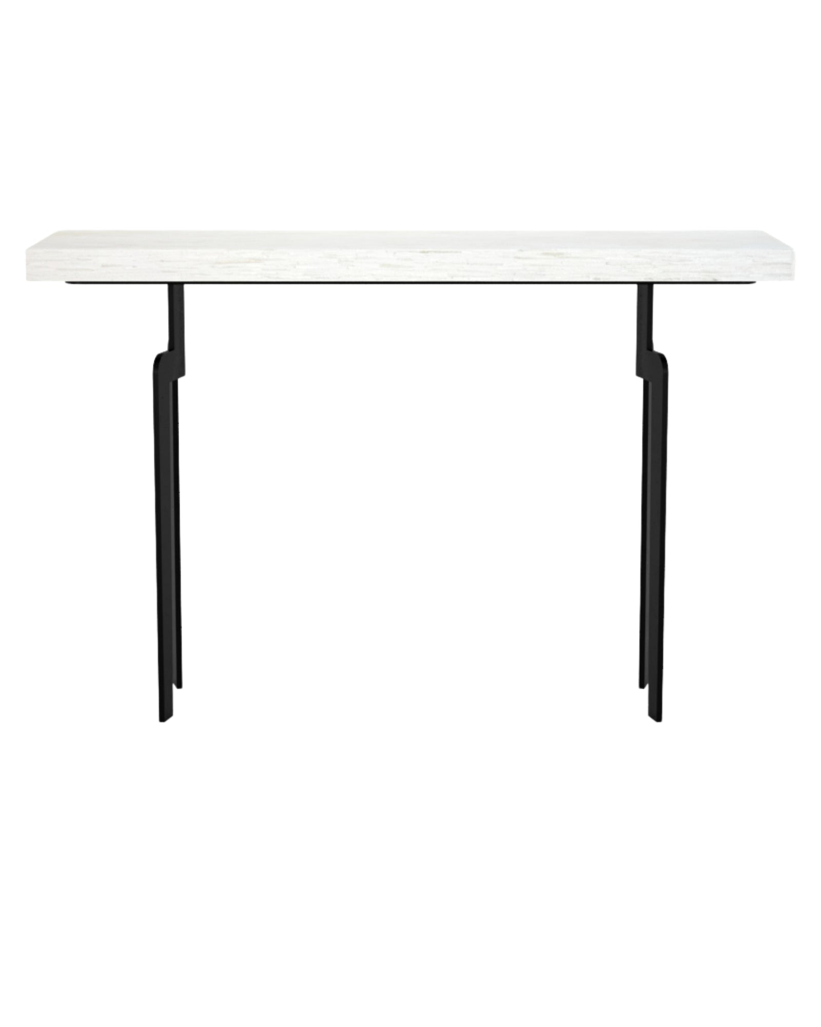 Meena Console Table - White Bone Inlay