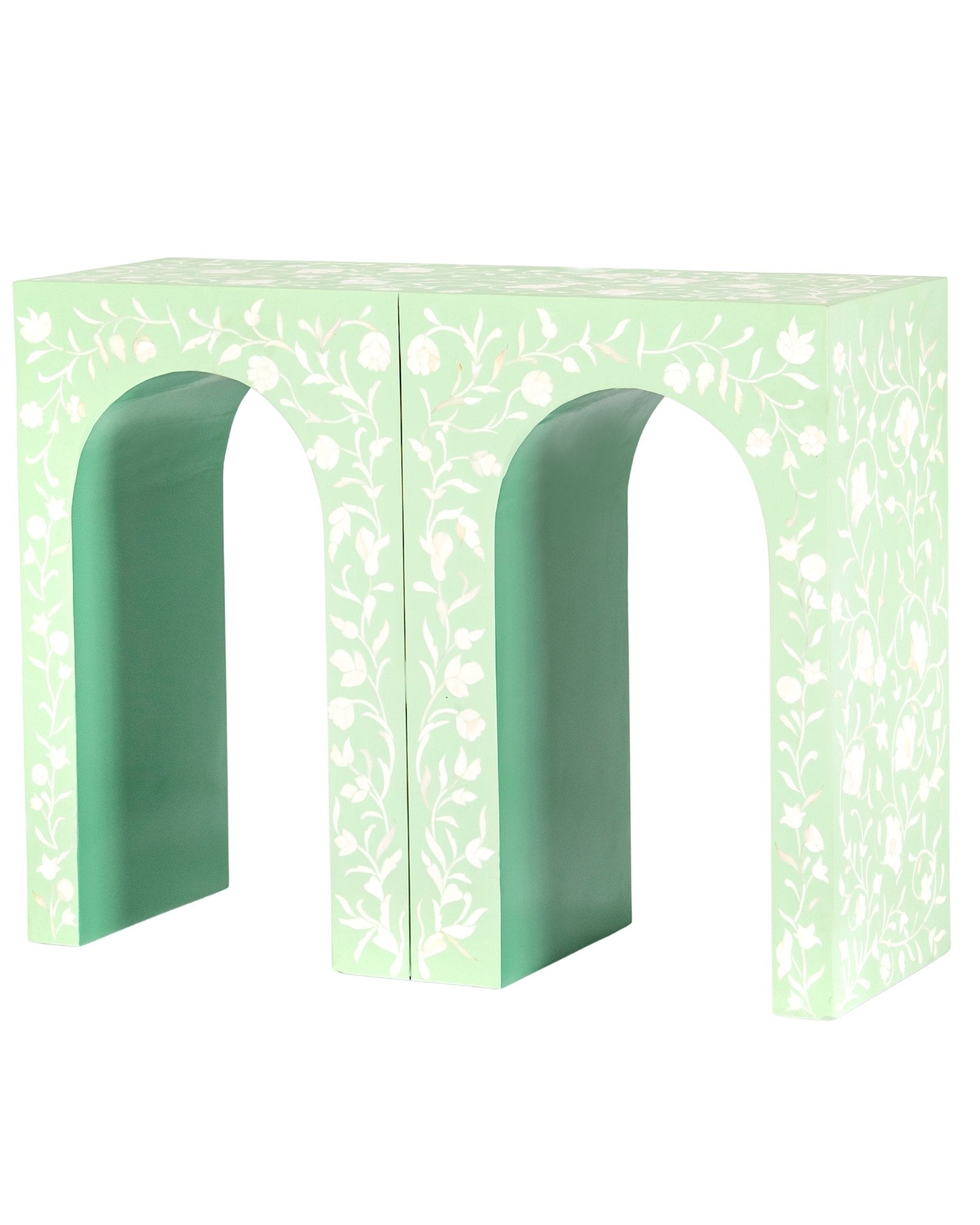 Rosetta Console - Green Bone Inlay