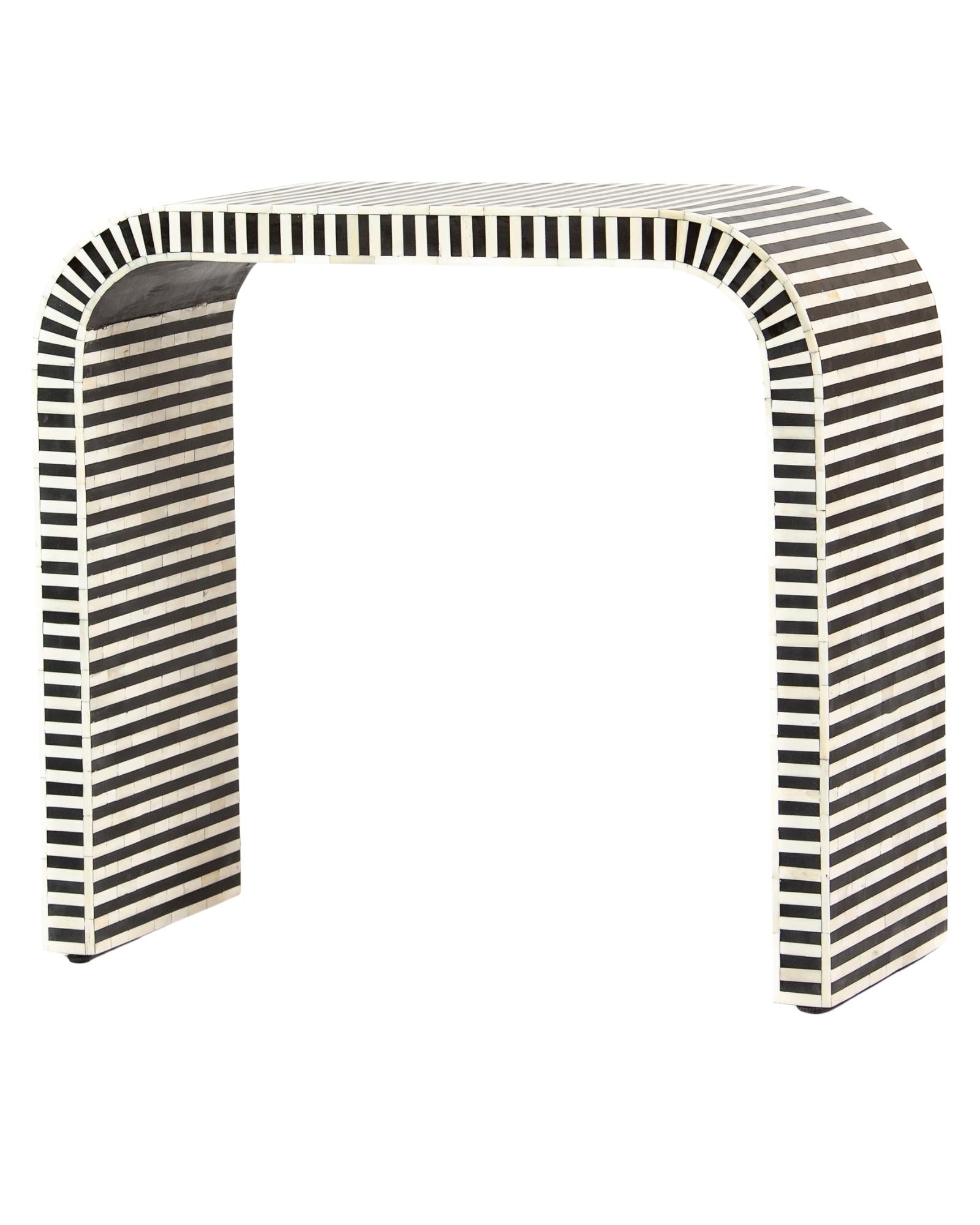 Saphed Console - Black Bone Inlay