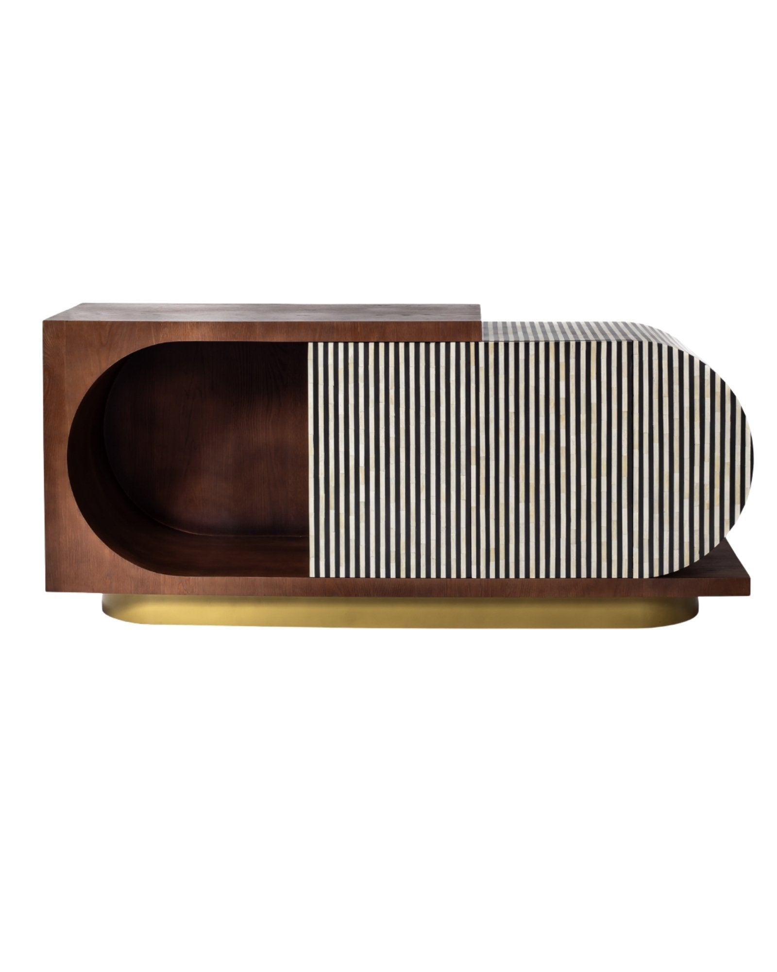 Saphed Sideboard - Black Bone Inlay - Tabeer Homes