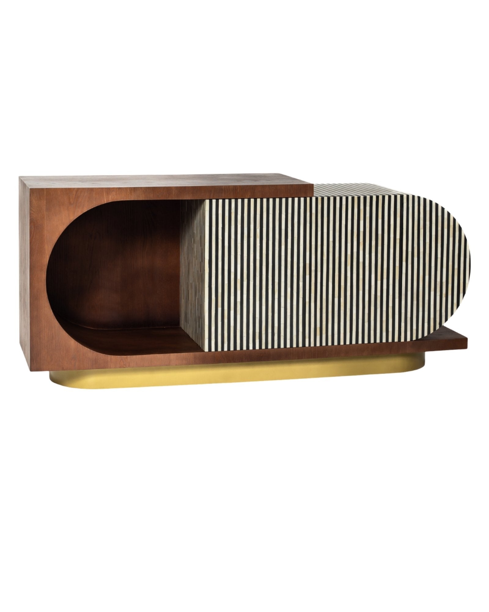 Saphed Sideboard - Black Bone Inlay - Tabeer Homes