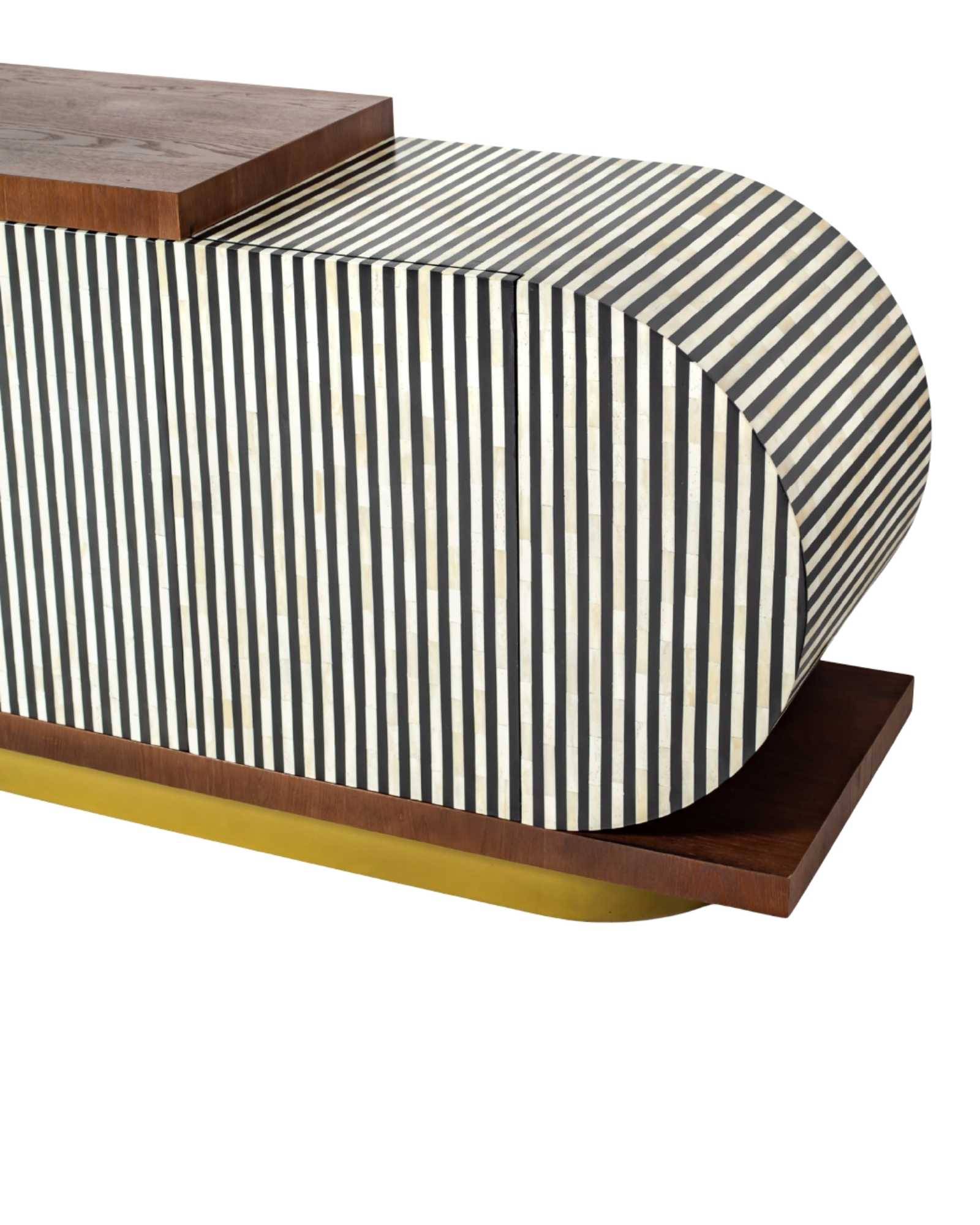 Saphed Sideboard - Black Bone Inlay - Tabeer Homes
