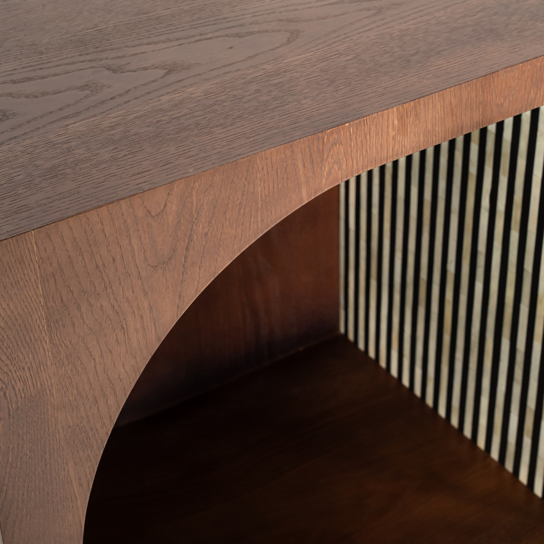 Saphed Sideboard - Black Bone Inlay - Tabeer Homes