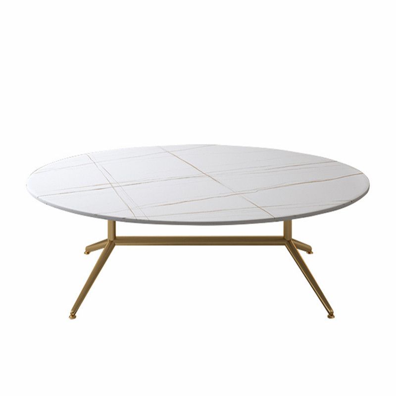 Split Coffee Table - White Marble - Tabeer Homes