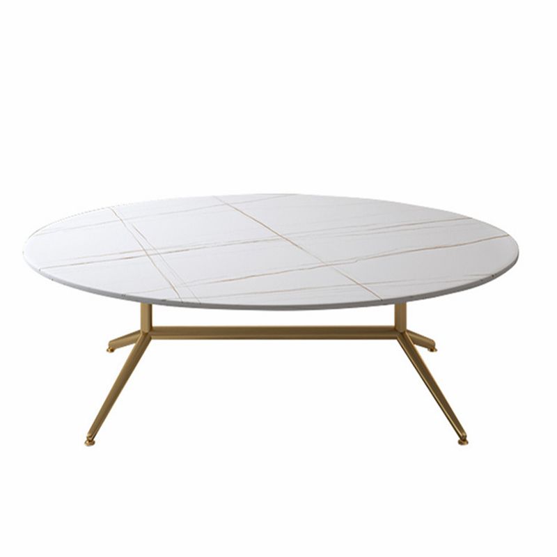 Split Coffee Table - White Marble - Tabeer Homes