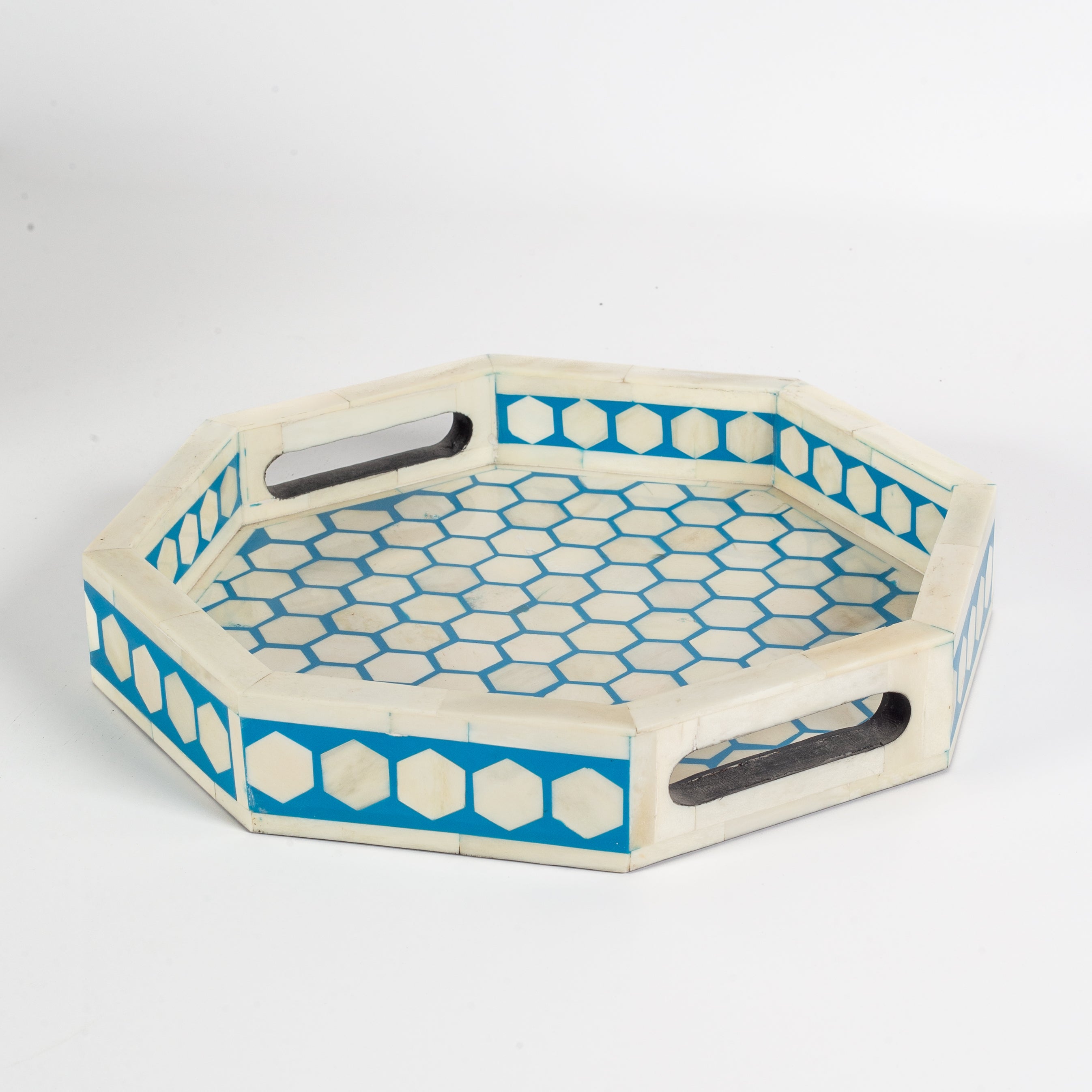 Vaan Tray – Blue Bone Inlay