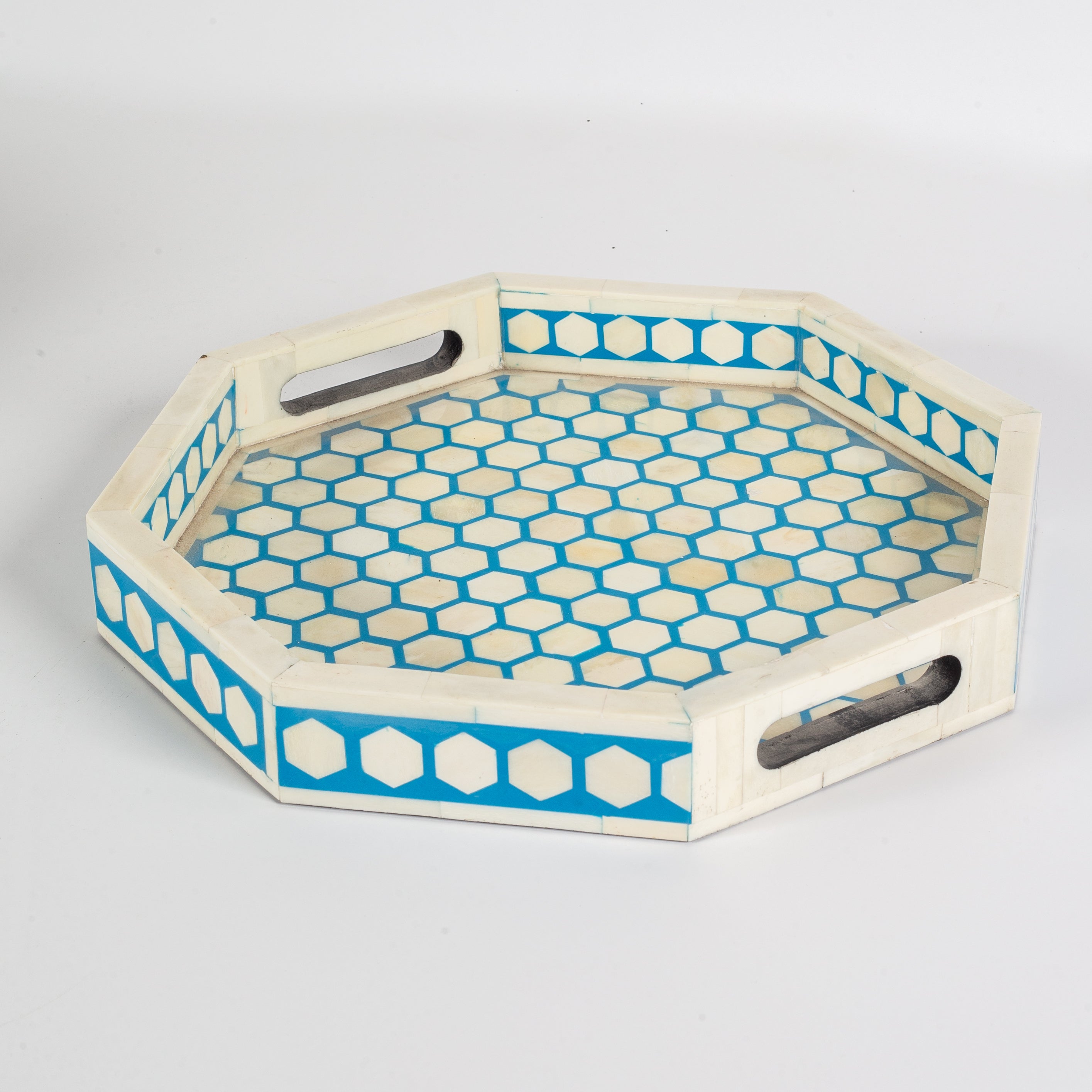 Vaan Tray – Blue Bone Inlay