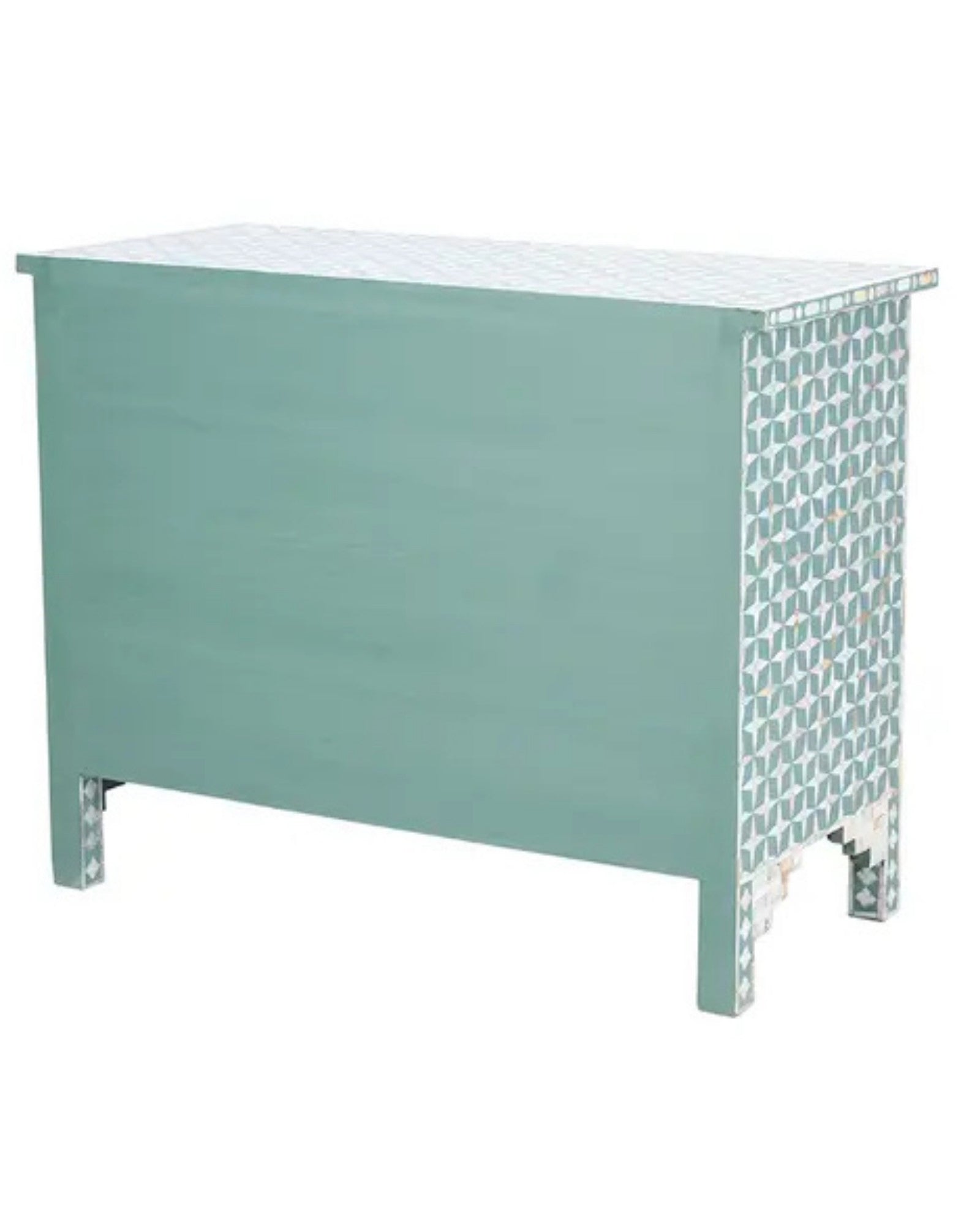 Yasmine Chest of Drawers - Green Mother of Pearl - Tabeer Homes