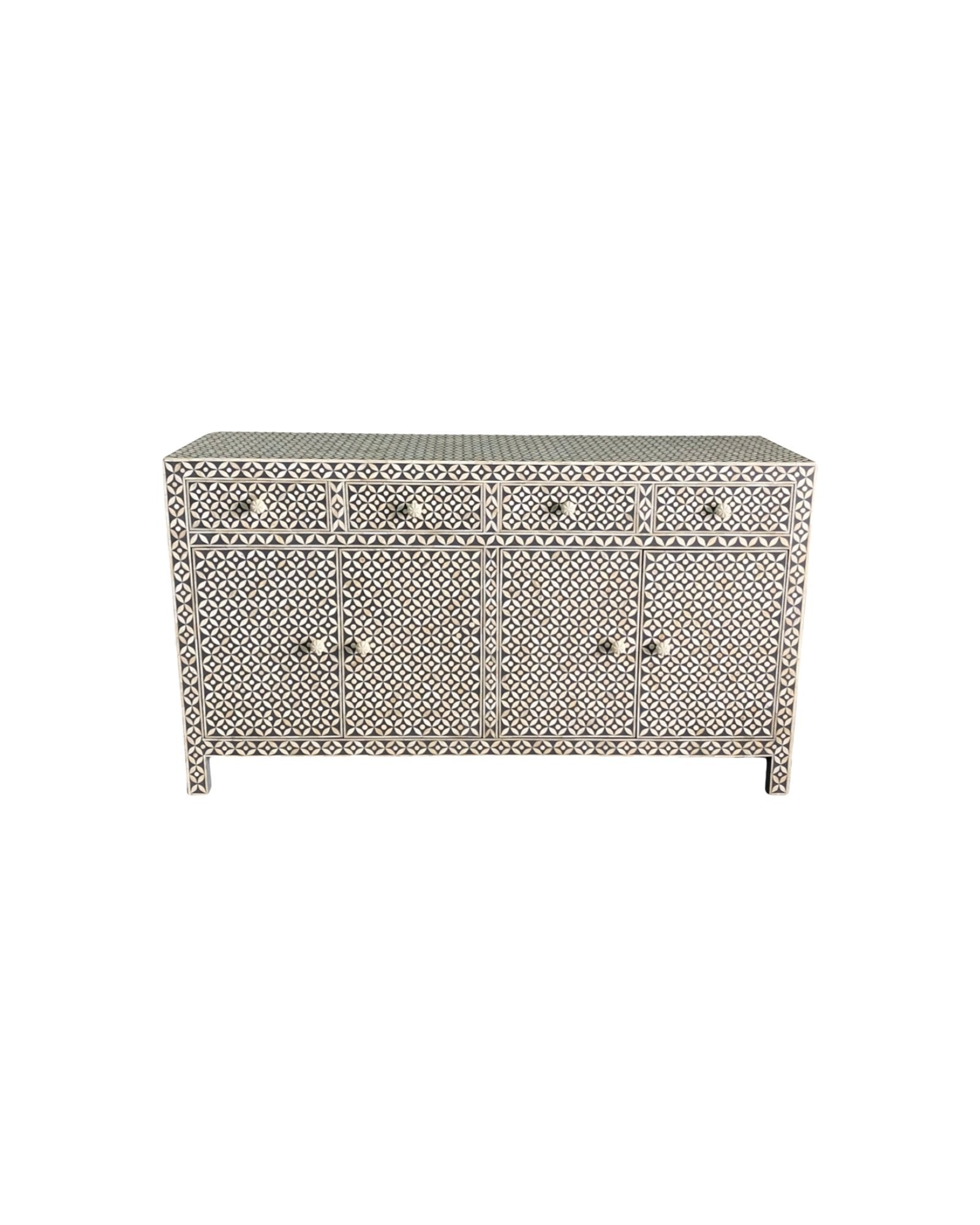 Yasmine Sideboard Buffet - Grey Bone Inlay - Tabeer Homes
