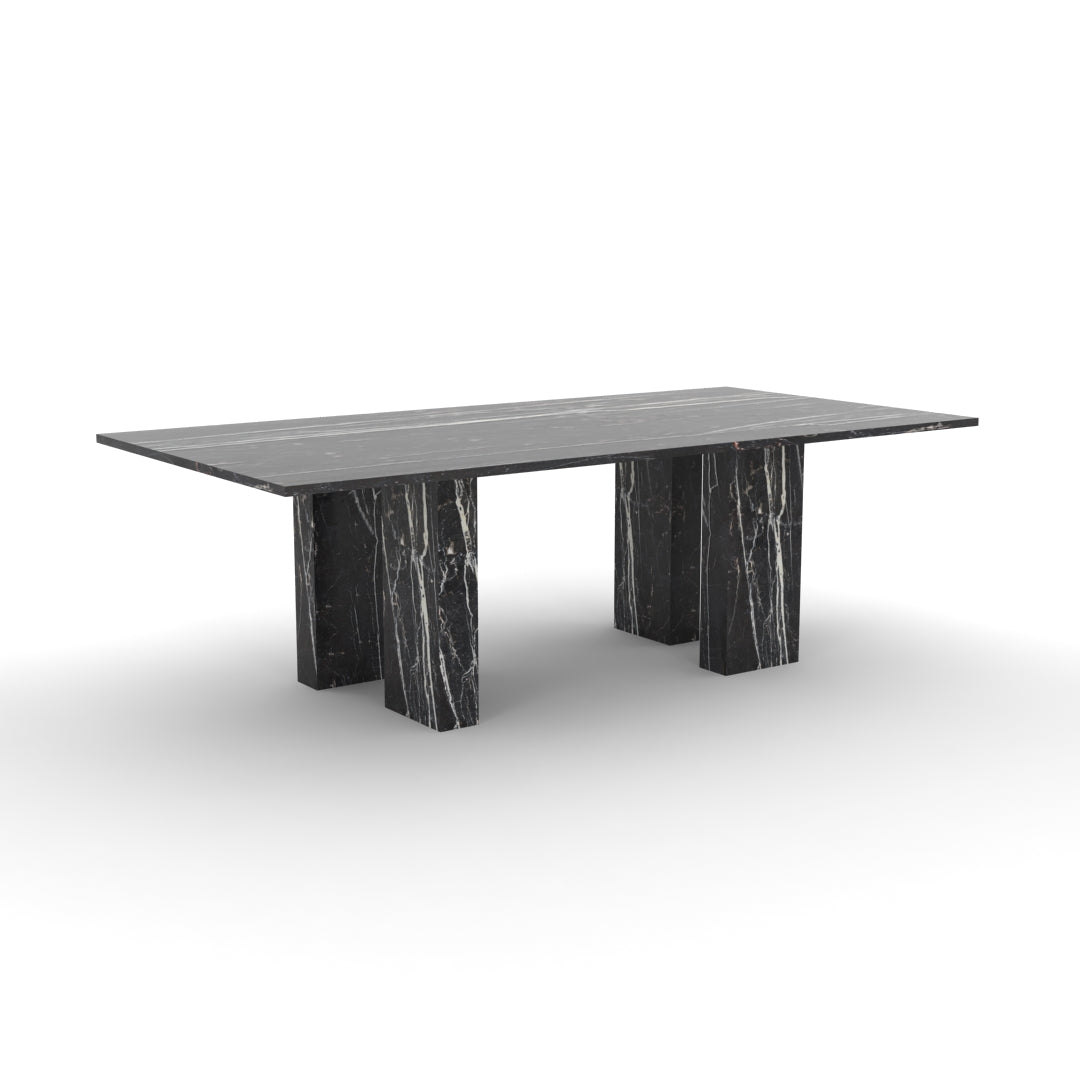 Ava Dining Table - 8 Seater Marble Clad