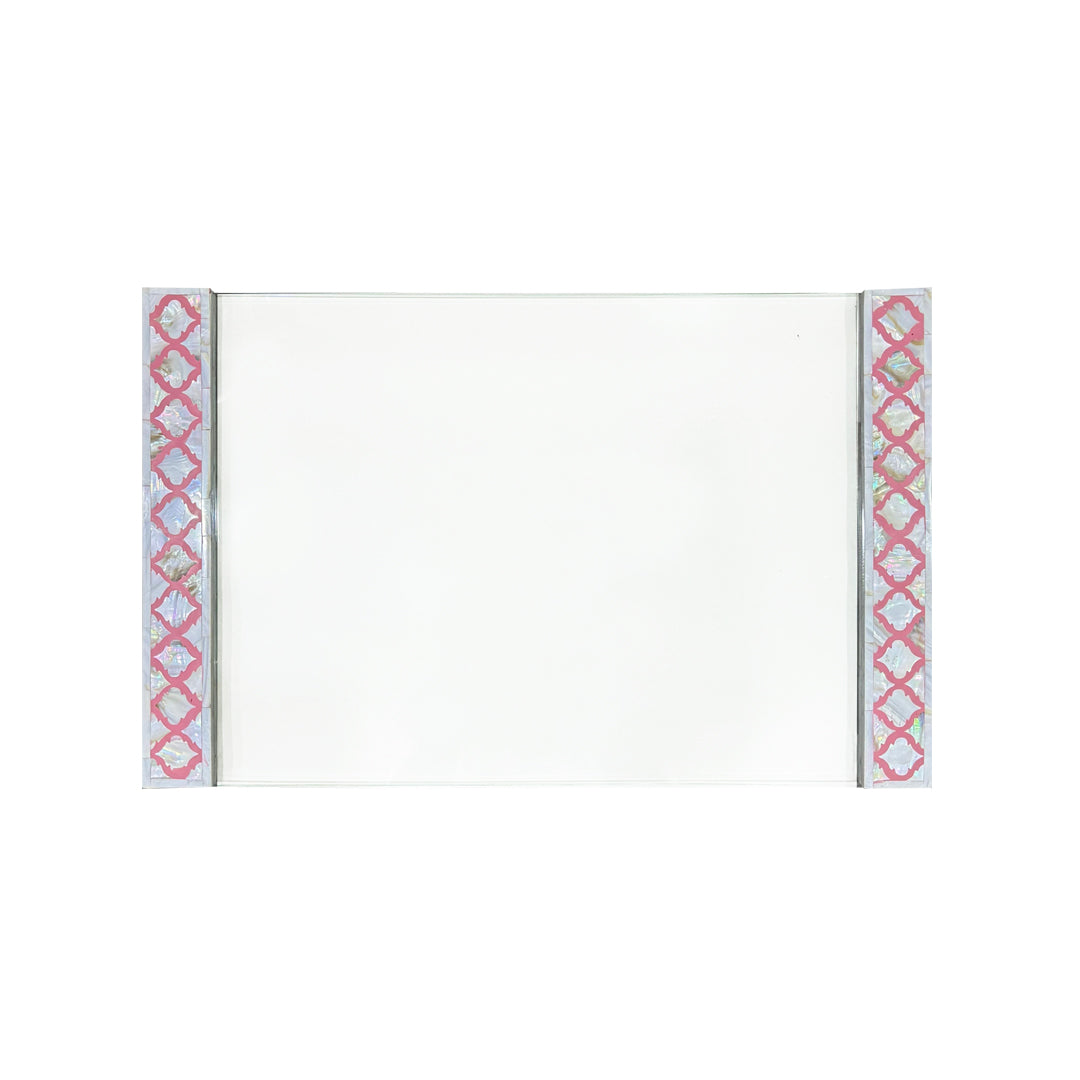 Ella Tray - Pink Mother of Pearl Inlay - Tabeer Homes