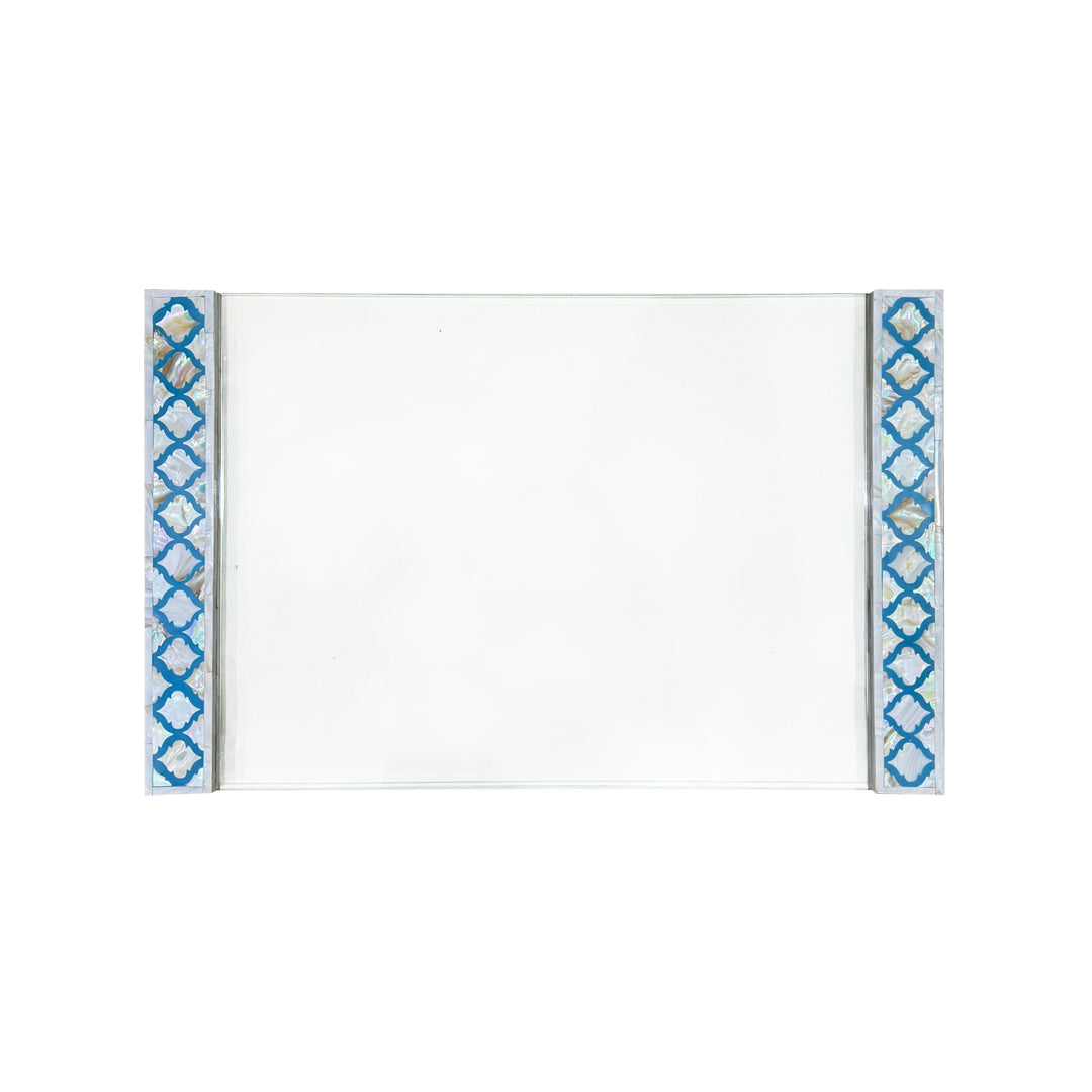 Ella Tray - Blue Mother of Pearl Inlay - Tabeer Homes
