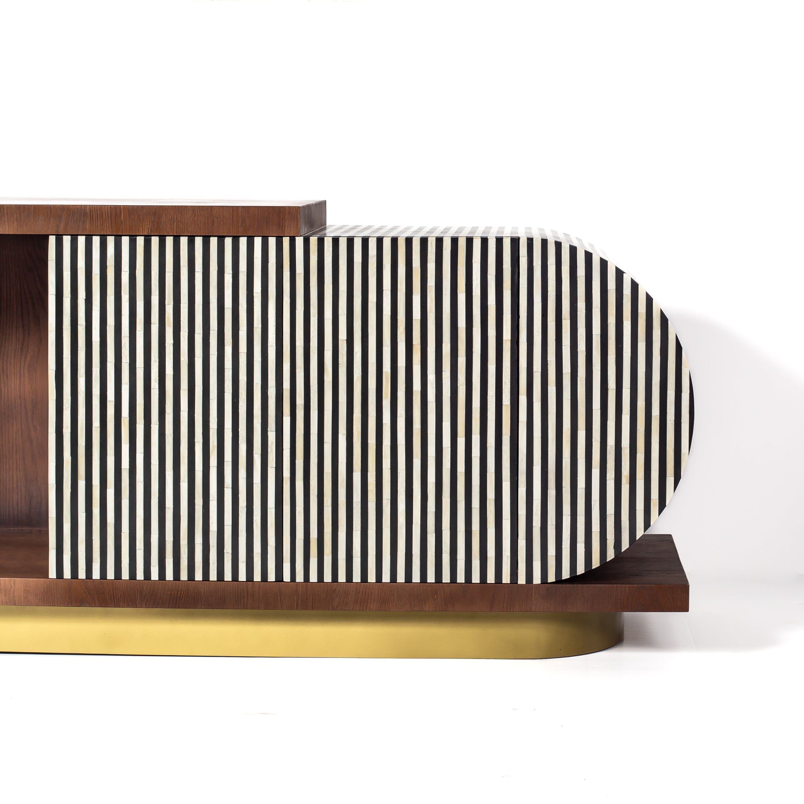 Saphed Sideboard - Black Bone Inlay - Tabeer Homes