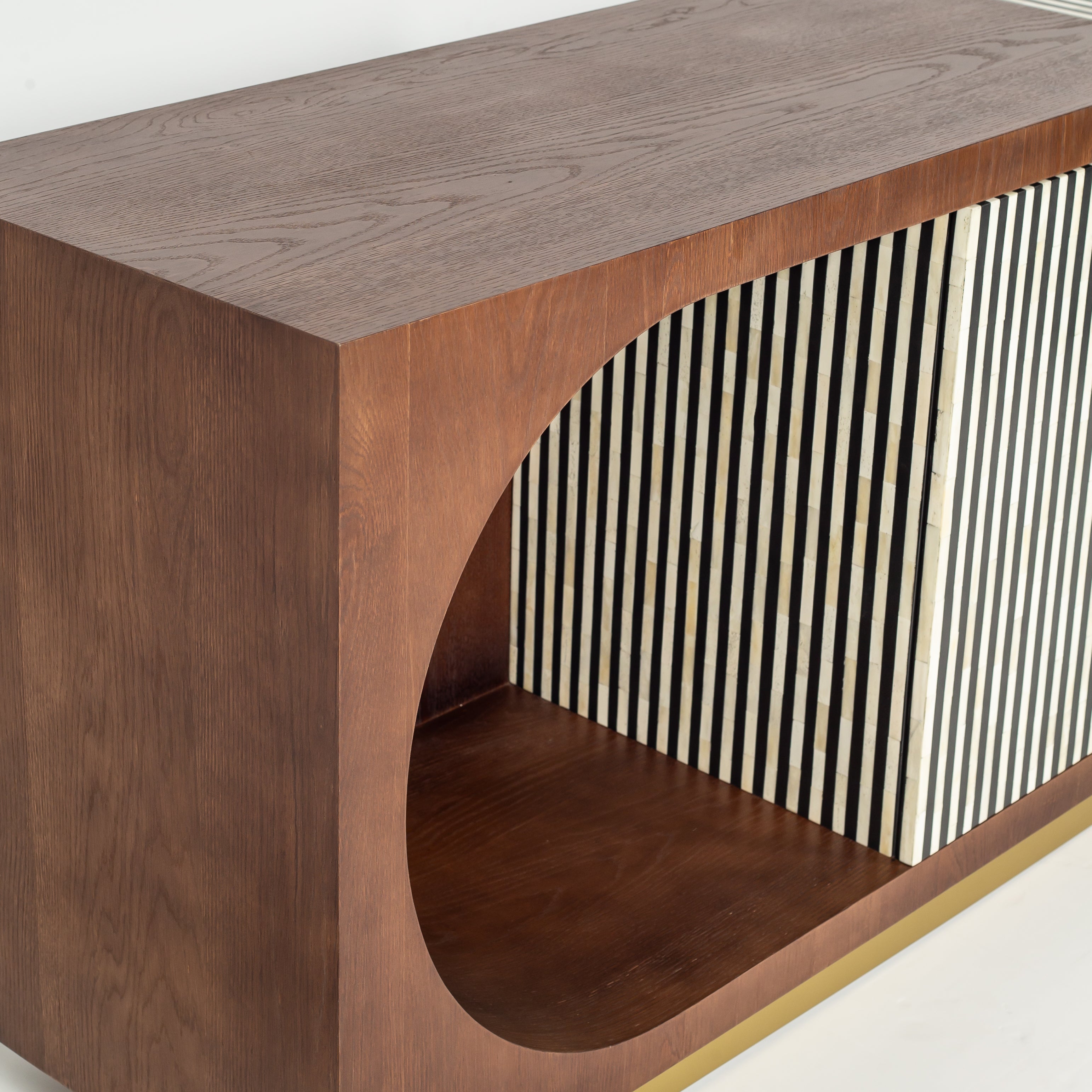 Saphed Sideboard - Black Bone Inlay - Tabeer Homes