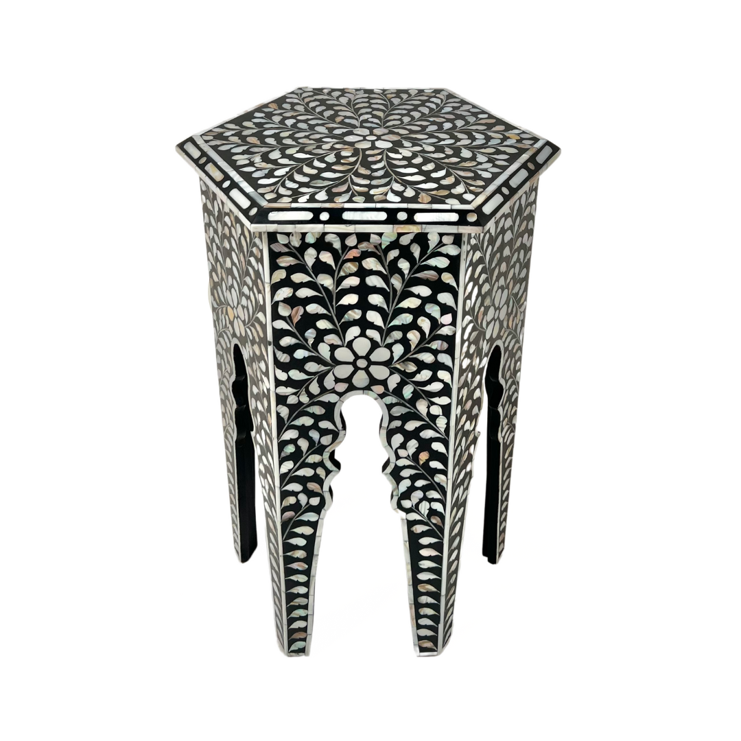 Mother of pearl accent table deals