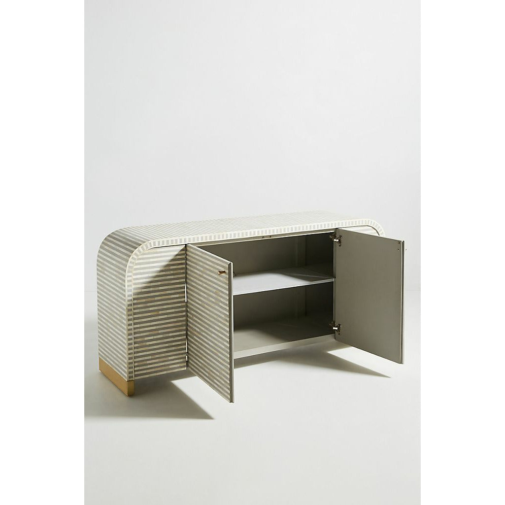 Lipari Cabinet - Grey Bone Inlay - Tabeer Homes
