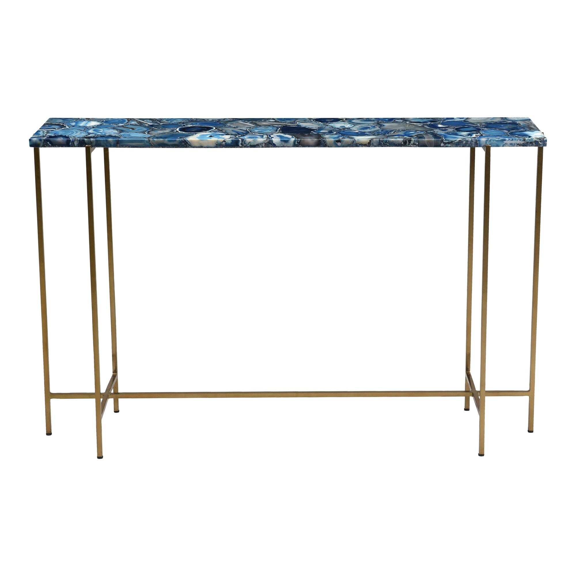 Cobalt Console Table - Blue Agate - Tabeer Homes