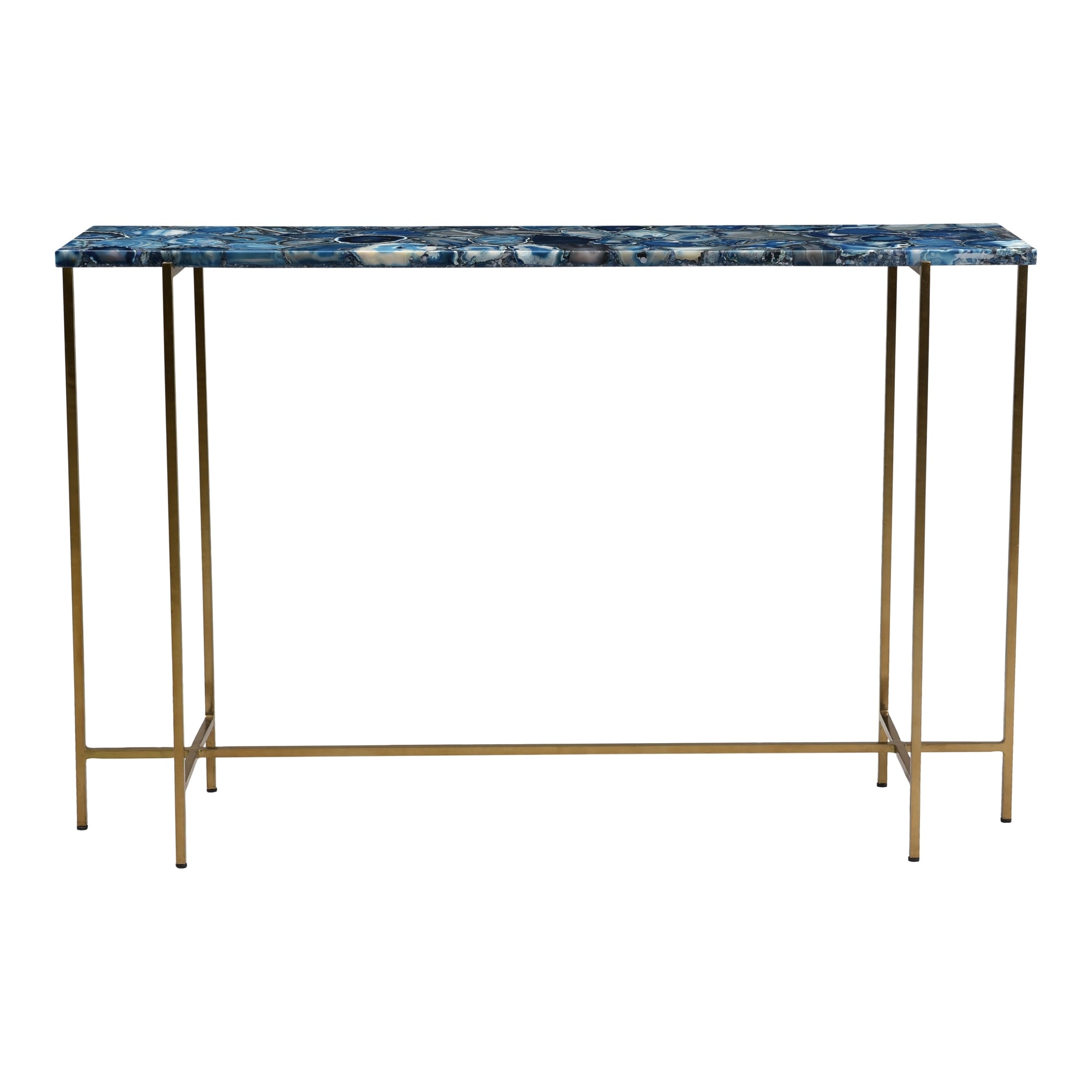 Cobalt Console Table - Blue Agate - Tabeer Homes