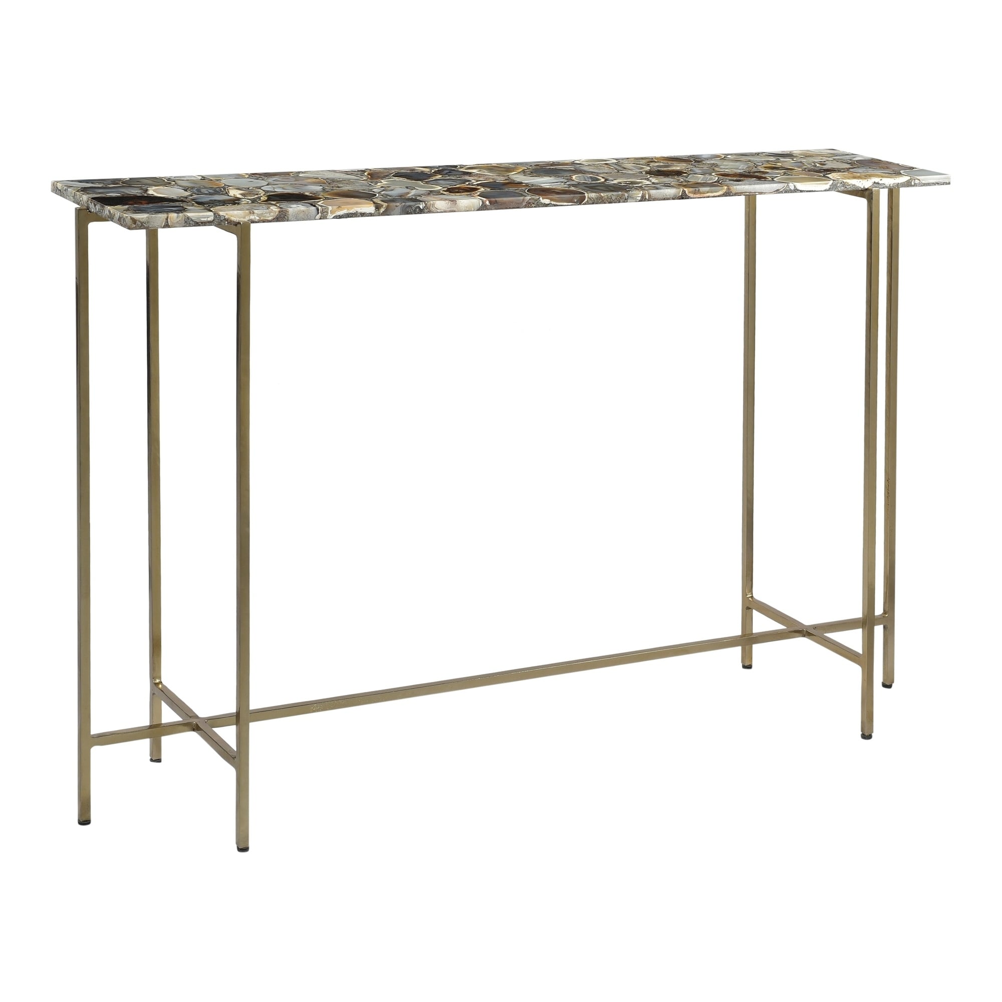 Dawn Console Table - Grey Agate - Tabeer Homes