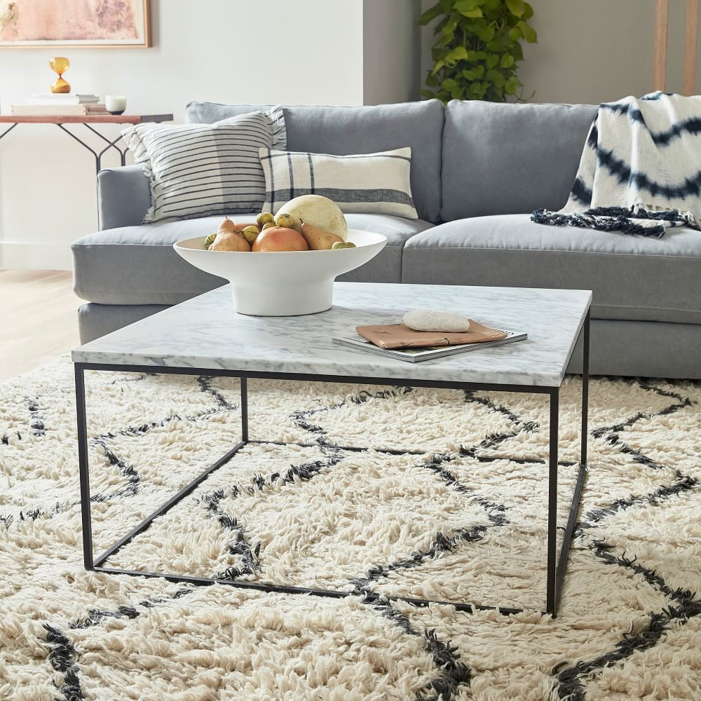 Padma Coffee Table - White Marble